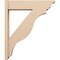 Ekena Millwork 8-in W x 34-in D x 40-in H Funston Trad Rough Cedar Woodgrain TimberThane Outlooker, Primed Tan OUTUR080X34X40FST04RCPR - alternate 4
